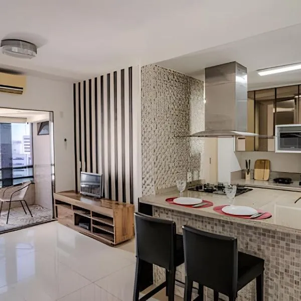 Flat com Limpeza Diária, Piscina e Praia - DL1804, Hotel in Recife