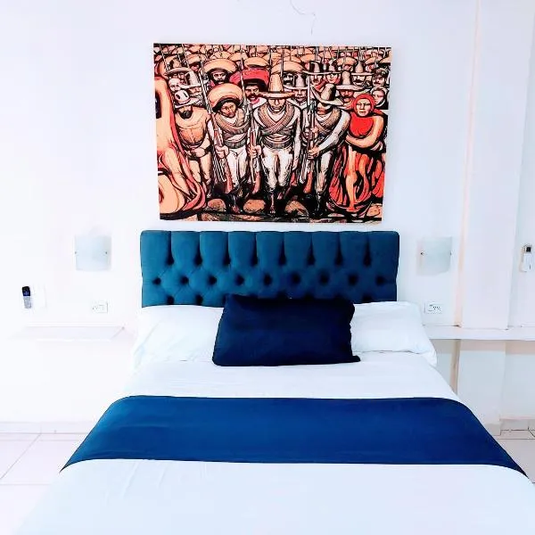 Apartamento 12 con dos camas , a 200 mts del vado del rio , cerca del centro de gobierno , internet de alta velocidad, hotel in Hermosillo