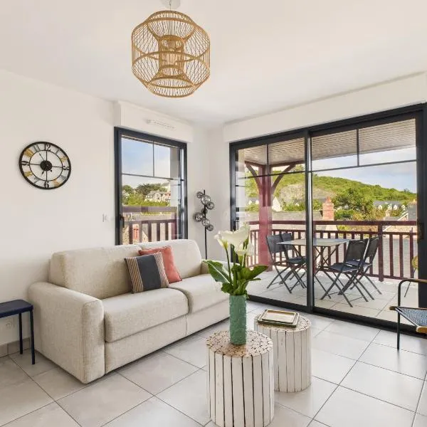 Appartement pour 6, plage de Pléneuf Val André, hotel a Pléneuf-Val-André
