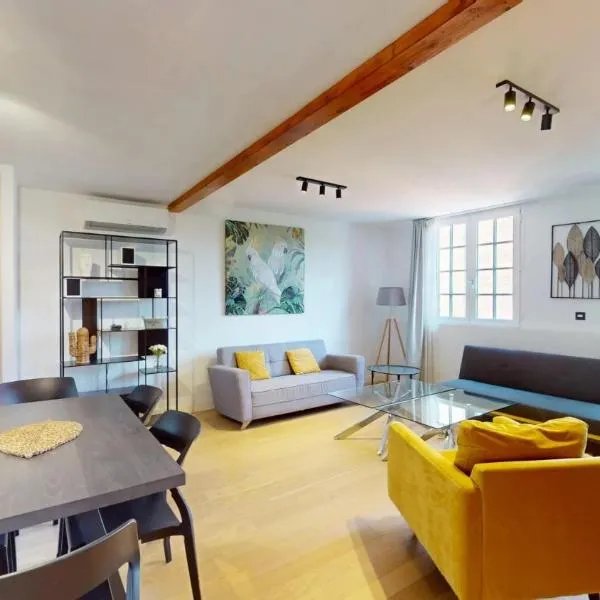 Hyper centre T3 duplex-terrace, Esquirol, hotel din Toulouse