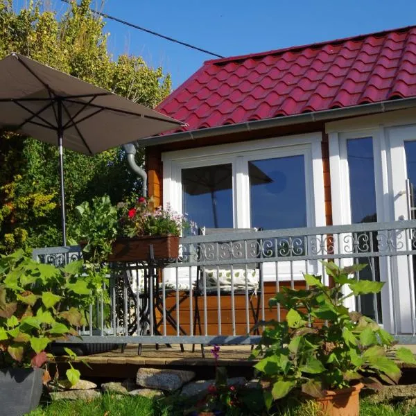 gemütliches Tiny House mit Sauna, Kamin und Fahrradgarage, hotel v destinaci Steina