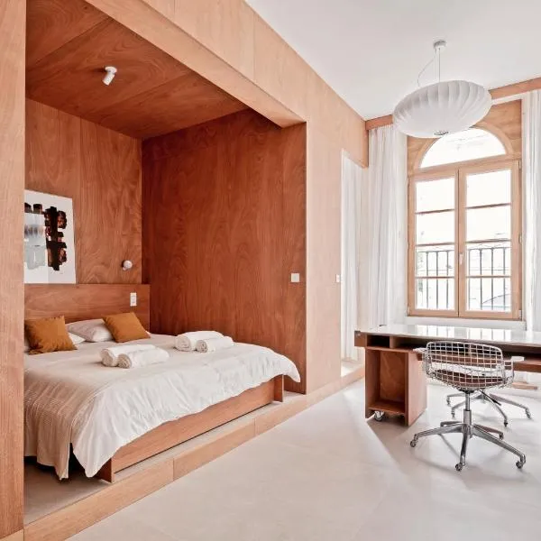 Hypercentre-St Catherine-Cinema-Spa-Parking gratuit, hotel a Bordeus