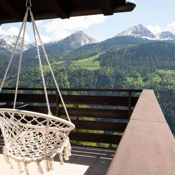 Viesnīca Lovely apartment in a sunny village pilsētā Arosa