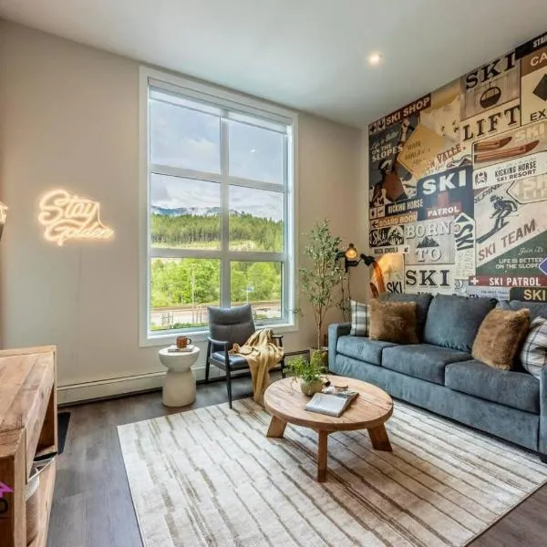 Apres Ski, DT, MtnView, TopFloor, AC, Sleeps 6, hotel v destinaci Golden