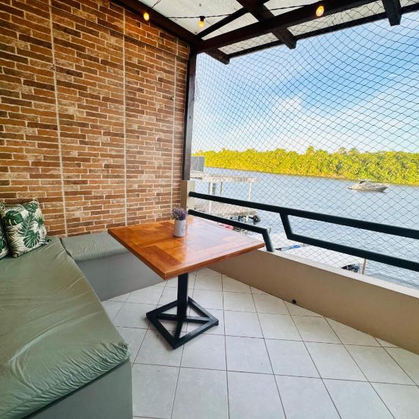 Lar da Preguiça: 90m2,Vista incrível, A/C, Wi-Fi, à 700m do centro.