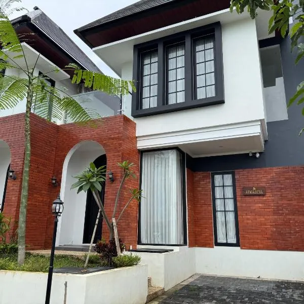 Atmadeva Boutique Villas、バトゥのホテル