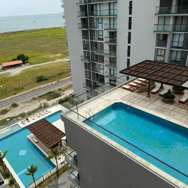Apartamento nuevo con vista al mar, Santa Marta, hotel di Santa Marta