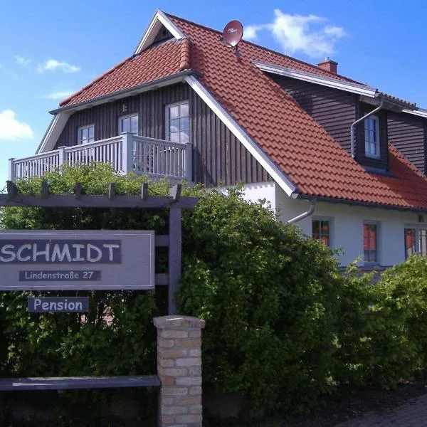 그로스 슈반제에 위치한 호텔 Schmidt's Pension Schwansee