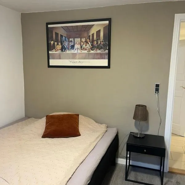 Hyggelige værelser tæt på E45 og banegården i Rødekro, hotel in Rødekro