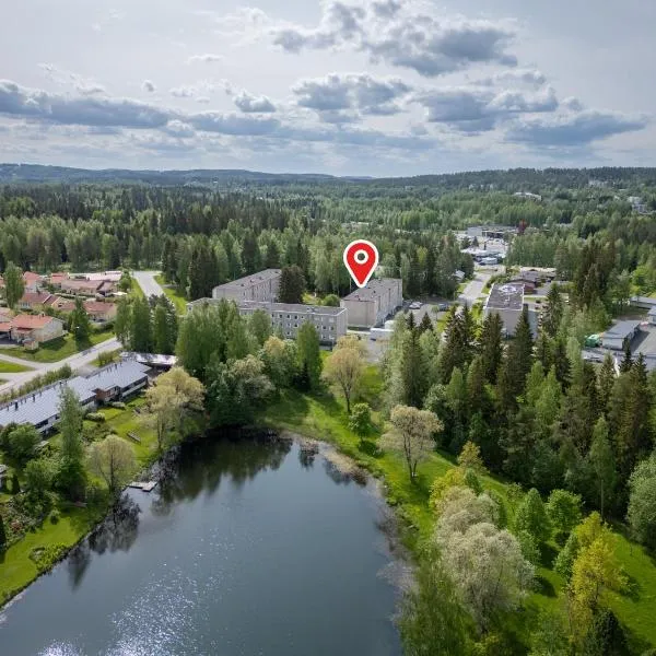 Simonsalo Serenity with Dux Beds WiFi and Free Parking, hotel in Siilinjärvi