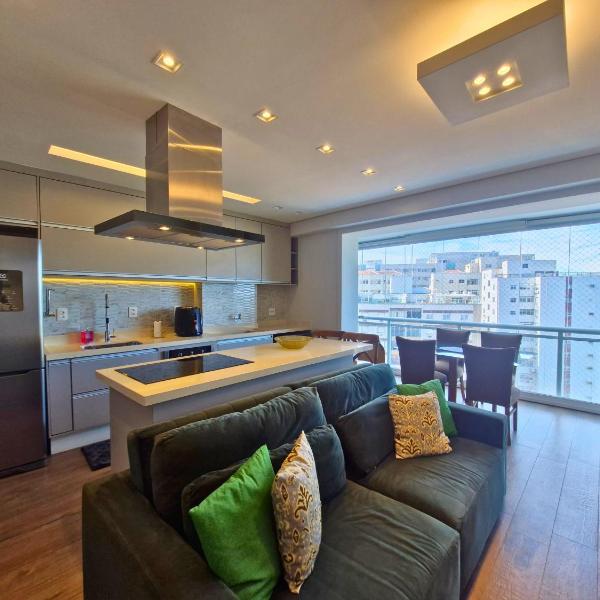 Book Santos Unlimited 905 Duplex com Linda Vista Mar - Foto 4