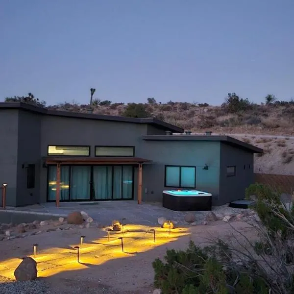 Soak at Boulder Cove, hotel in Yucca Valley