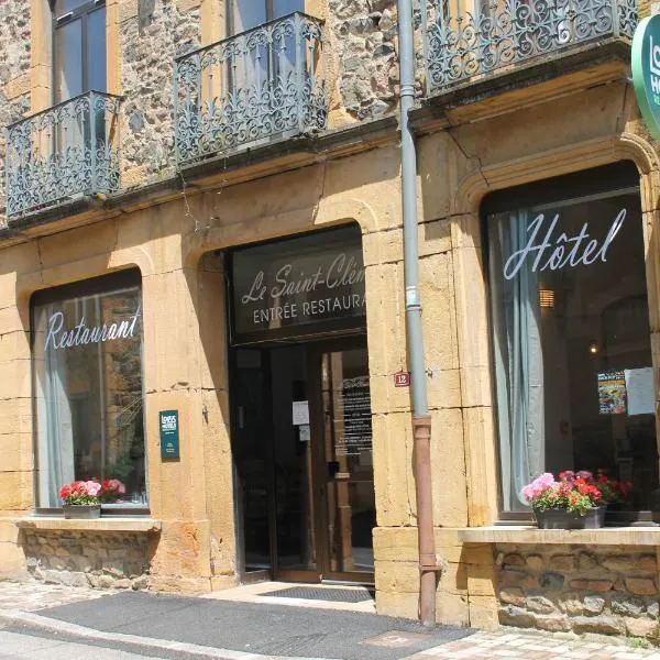 Hôtel Restaurant Le Saint Clément, hotel v destinaci Saint-Clement-sur-Valsonne
