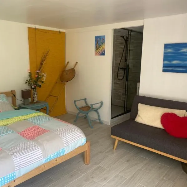 La chambre du moulin – hotel w mieście Saint-Cyr-sur-Mer
