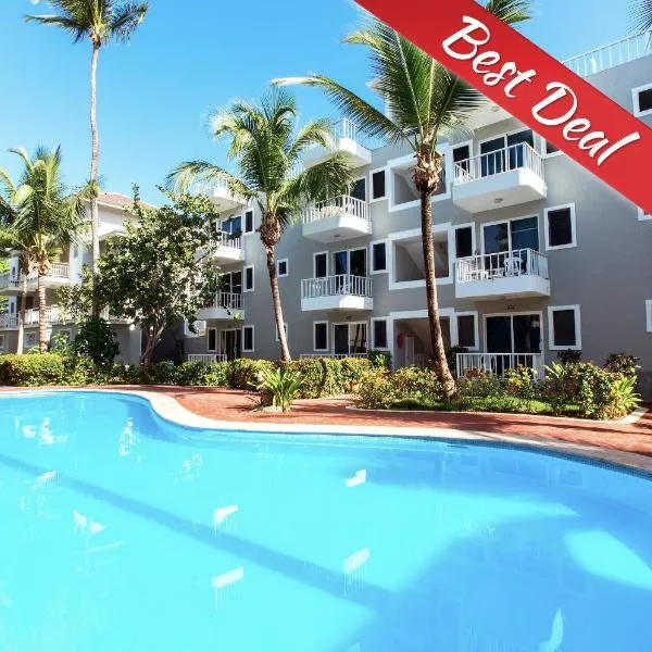 SUNNY STUDIOS DELUXE playa LOS CORALES - wifi, beach, pool, hotel v destinaci Punta Cana