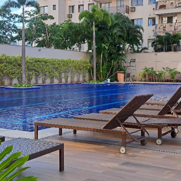 Aluguel Mensal Resort Piscina Sauna Barra - Barra Olímpica RJ prox ao Rock in Rio - Foto 4