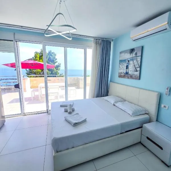 Horizon Bliss Dhermi With Sea View, hotel a Dhërmi