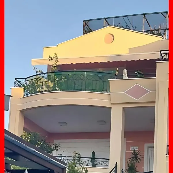 Blue Sunrise House - 230m from beach, hotel v destinaci Loutra Oraias Elenis