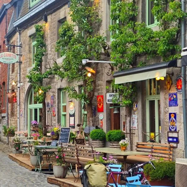 Viesnīca Gîte avec vue 4 personnes Ardennes - Proche de Durbuy - La Roche - 2 terrasses privatives et jardin - Parking gratuit 2 voitures pilsētā Noiseux