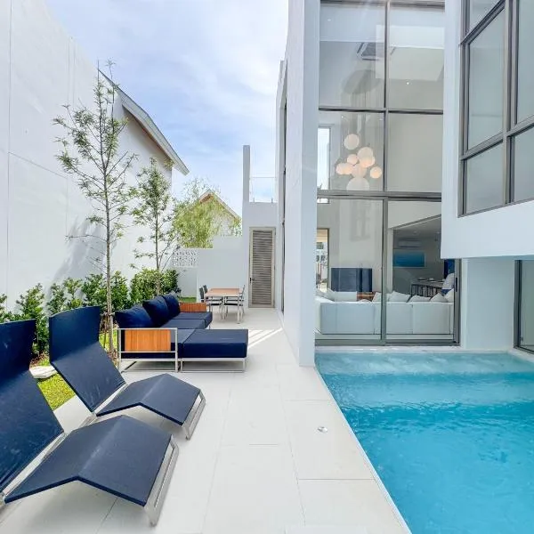 Luxpride 3BR near laguna friendly villa with Garden&pool, hotel a Ban Pak Lak