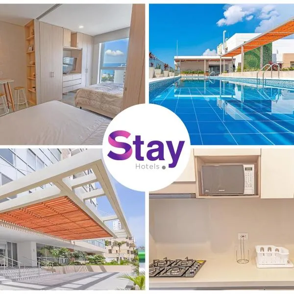 Apart Suítes Stay Playa Salguero - El Rodadero - Santa Marta, hotel v destinaci Santa Marta