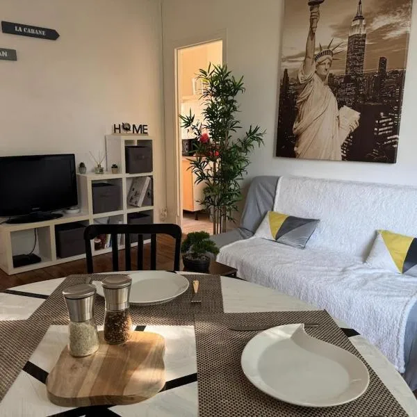 Cozy appartement 2 chambres au coeur de Palaiseau 8min RER B à pieds, hotel in Palaiseau