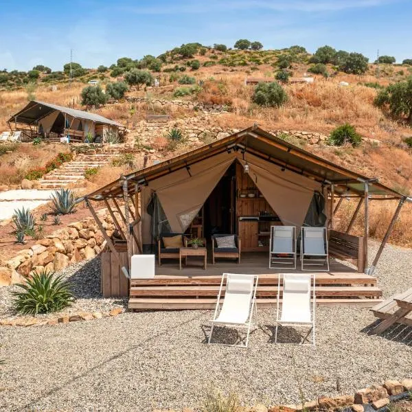 Cactus Hill - Safari Tents - Caminito del Rey, hotel v destinaci Alora
