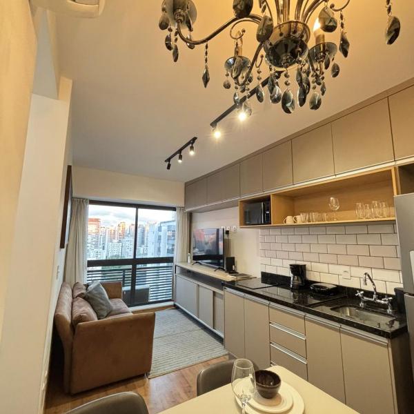 Apartamento 2 quartos em frente ao Allianz com 1 vaga gratuita e piscina no rooftop