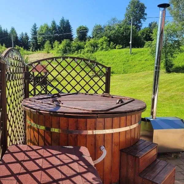 Domov na horách - Krkonoše - horký sud, pergola, dětské hřiště - celý dům, hotel i Mřičná