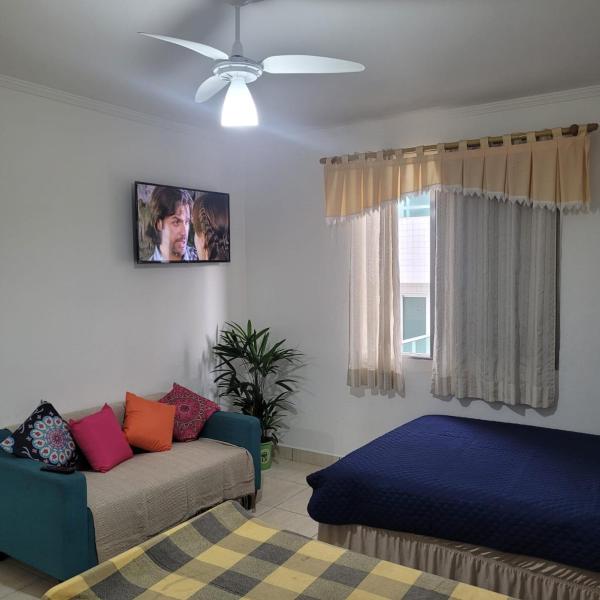 Apartamento Completo Beira-Mar - Balneário Flórida, Praia Grande - Foto 2