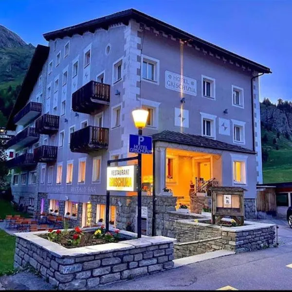 Hotel Grischuna, hotel v destinácii Bivio