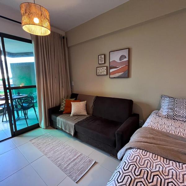 Apartamento com Varanda na Beira-Mar de Tamandaré - Foto 2