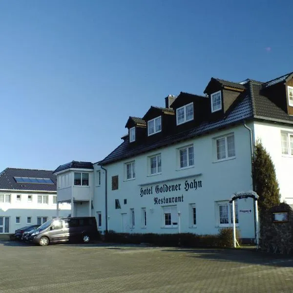 Hotel Gasthof Goldener Hahn, hotel in Booßen