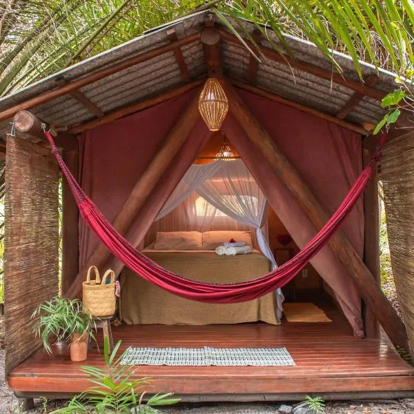 Canto de Jurema Corumbau Glamping, Chalé, Acolhimento e Sustentabilidade, hotel v destinaci Corumbau
