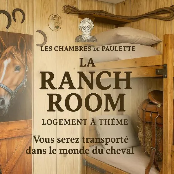Les Chambres de Paulette à Thème LE RANCH – hotel w mieście Sainte-Marie-la-Mer