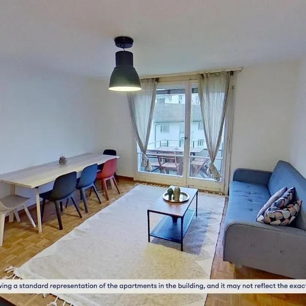 Simple 2BR Apartment with Natural Light, hotel in Zürich