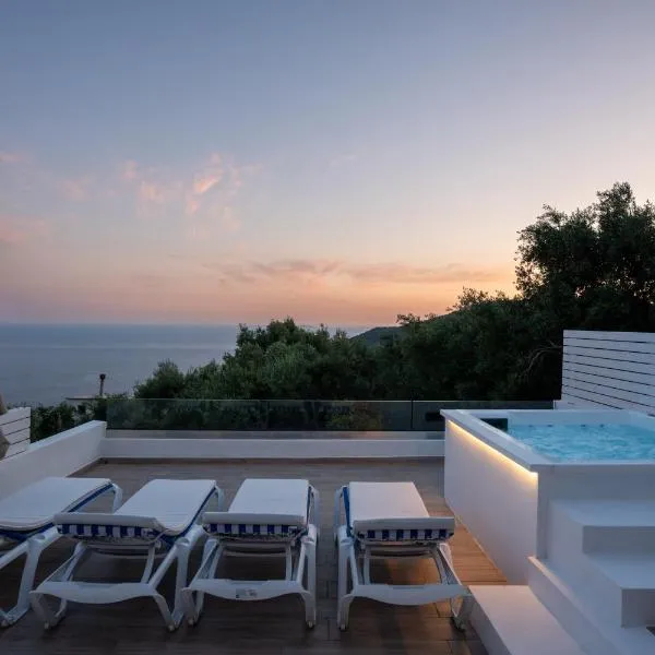 Elaia's Villas Hot Tub & Seaview, hotel in Parga