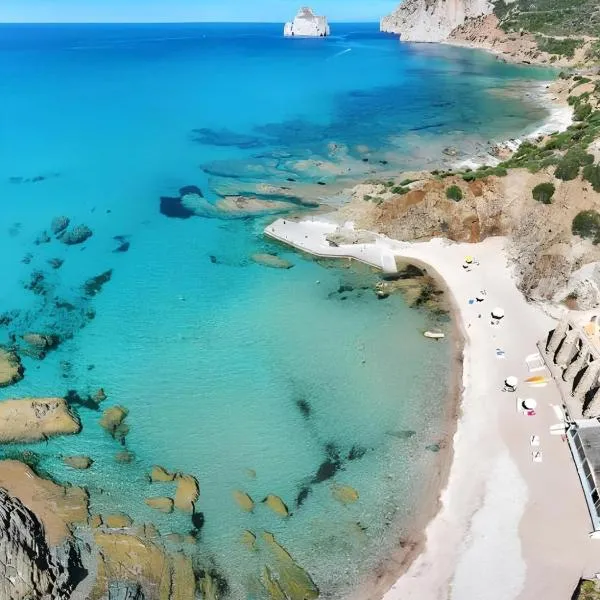 Appartamento vista mare Posidonia, hotel v destinaci Nebida