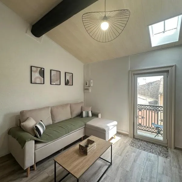 Charmant appartement climatisé, hotel in Sérignan