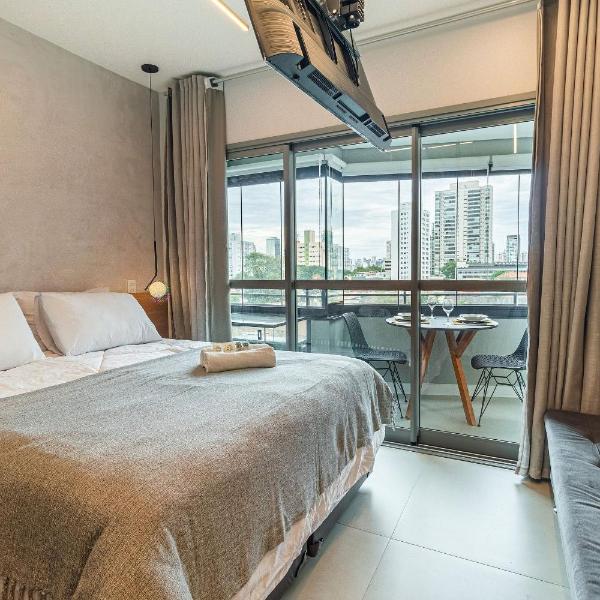 WBK611 - Studio Moderno no Brooklin | 4 pessoas