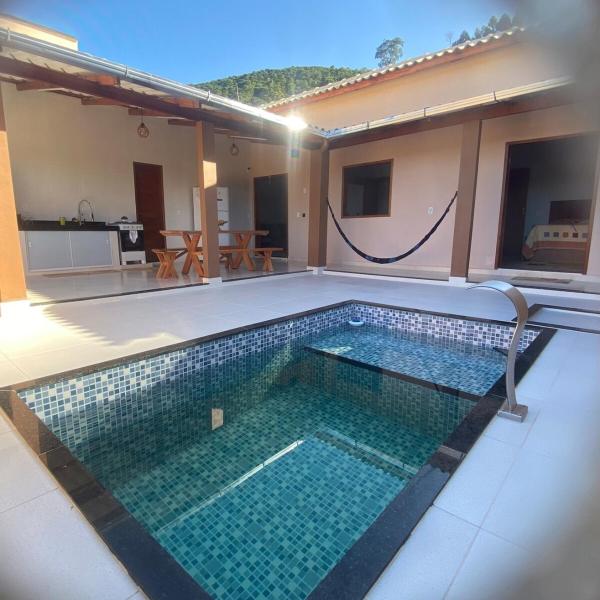 Casa com piscina em Pedra Roxa - Caparaó Capixaba