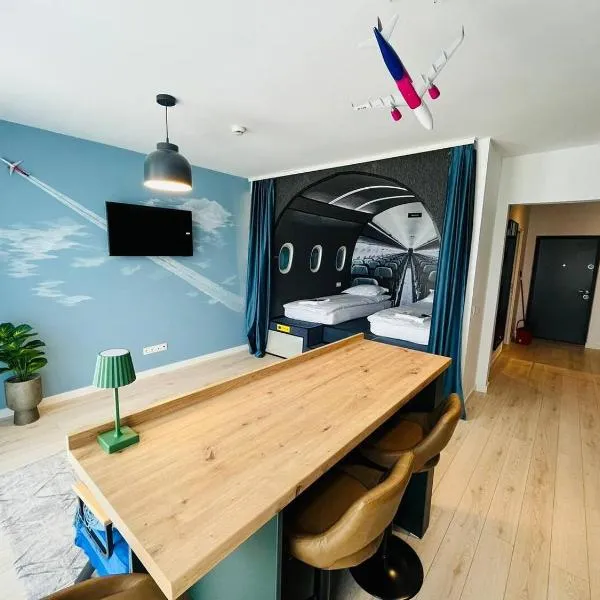 Airliner Apartment, hotel v destinaci Kluž