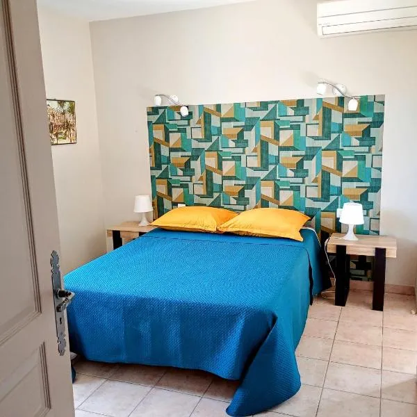 chambre double pour adultes, hotel em Combaillaux