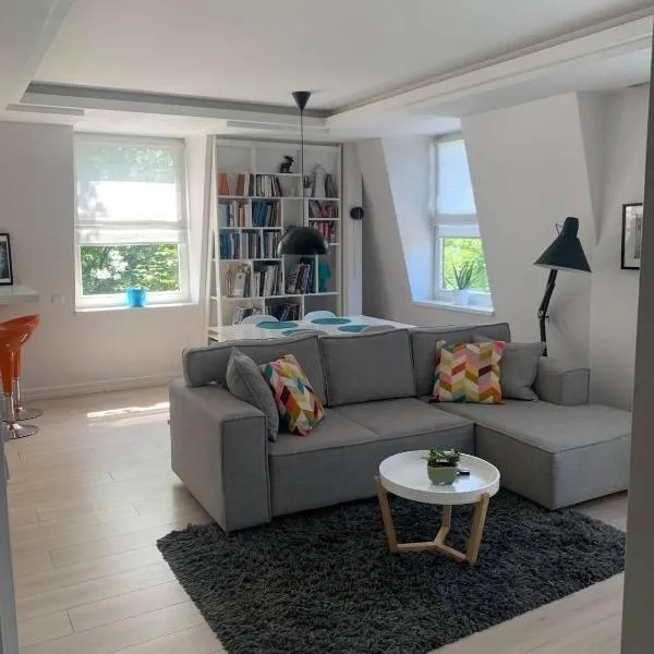 Apartament z balkonem, hotel a Sopot