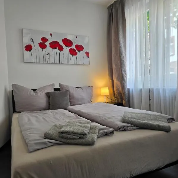 Modernes und gemütliches Studio in Karlsruhes Zentrum - APOLONIAliving, hotell sihtkohas Karlsruhe