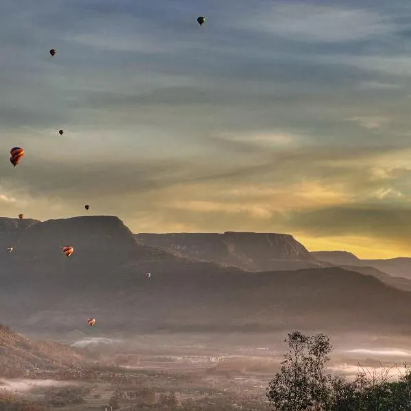 Cabanas nos Canyons โรงแรมในปรายากรันเจ