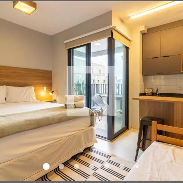 Studio coração Vila Madalena Fradique Coutinho 1158 Cama Queen - Foto 2