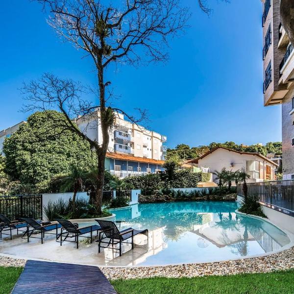 401 Bl 02 - WaldGarten Bombinhas - 50 m do Mar - Condomínio de Alto Padrão - Piscina - Academia - Salão de jogos - Foto 4