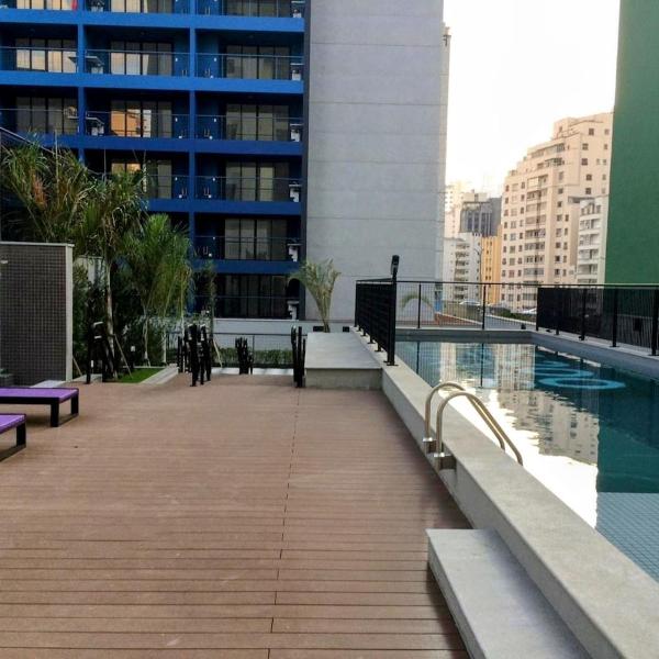Ed Brasil apto Resort com garagem, AC no 17 andar - Foto 5
