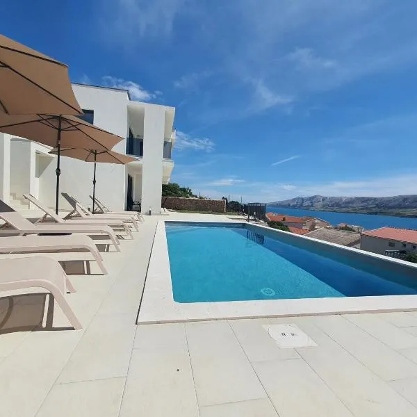 Holiday Villa Zubovici with private pool, хотел в Зубовичи
